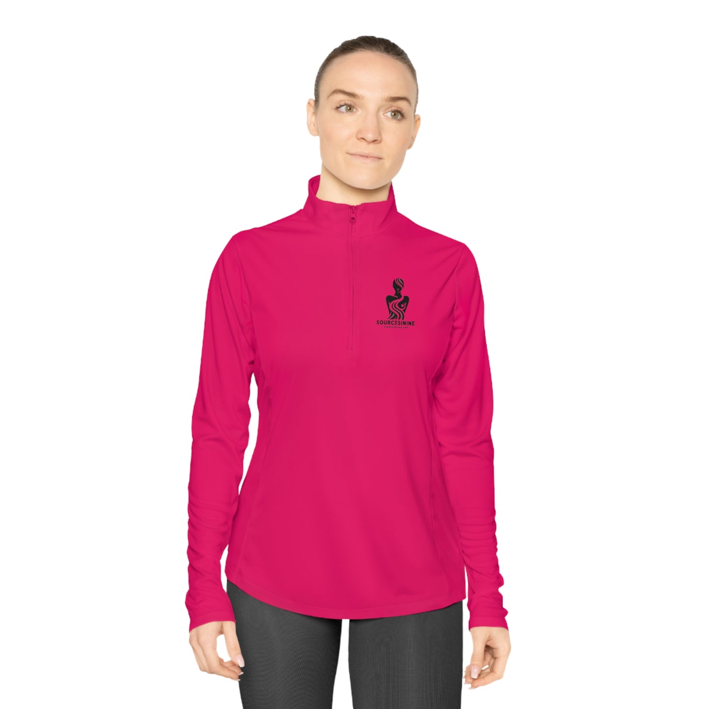 Quarter-Zip Pullover Modern Clothing Line for Women