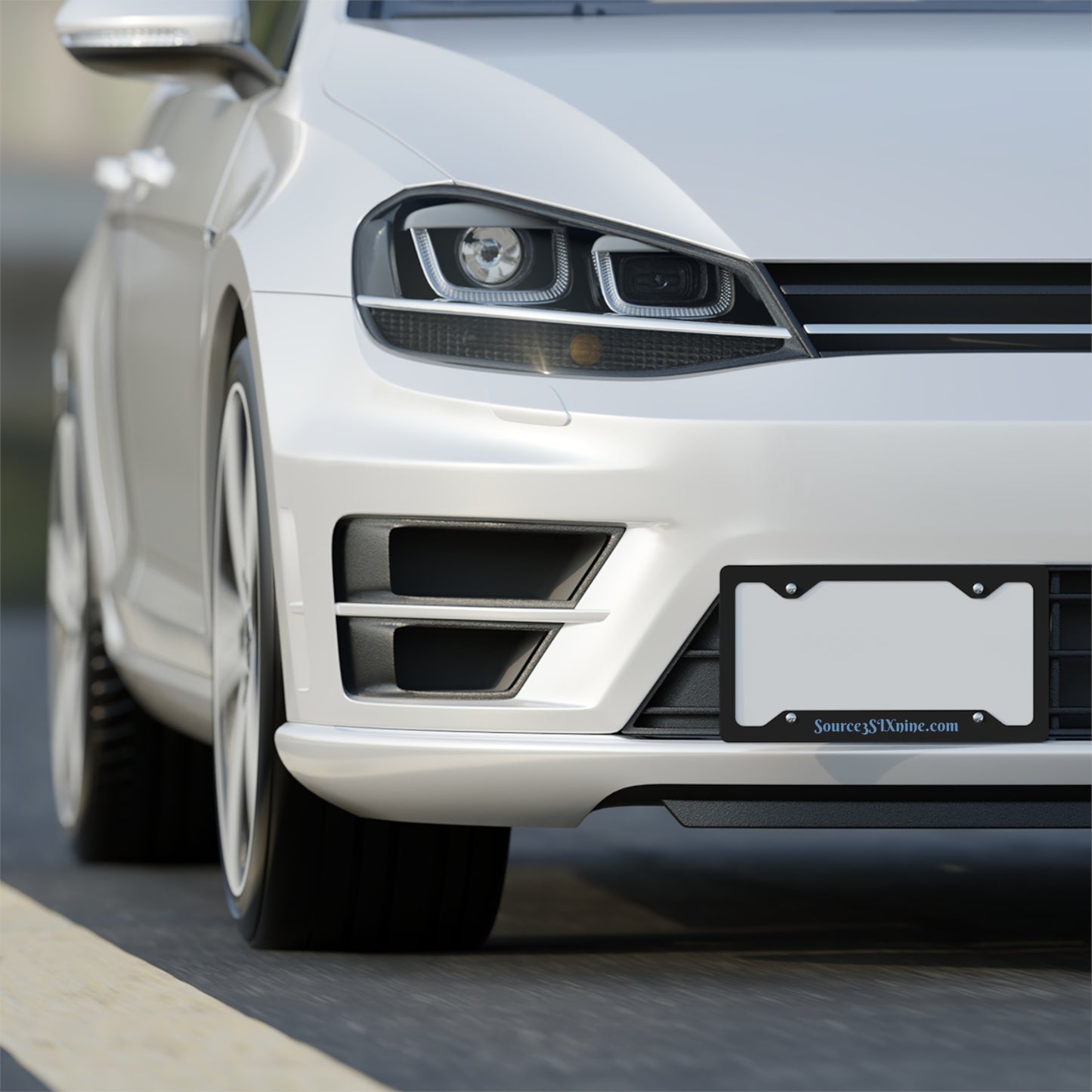 License Plate Frame - Kool Car Plate Design